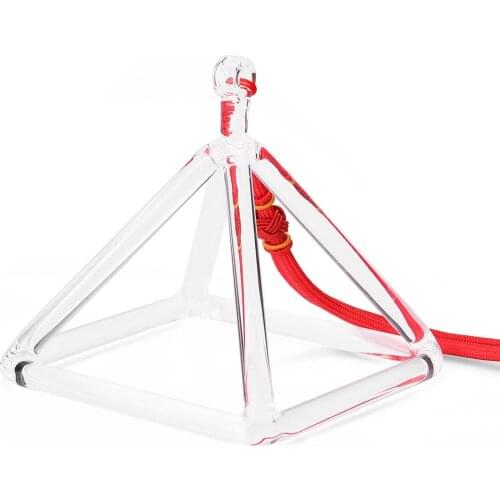 Crystal Material Singing Pyramid Percussion Instruments Yoga Meditation Relaxation Tool Drum Accessories