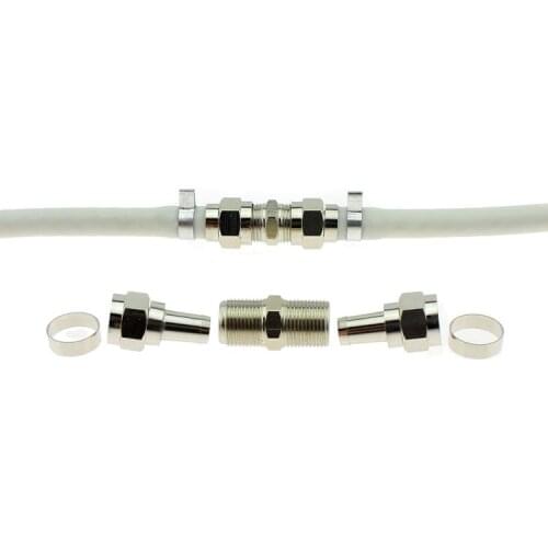 Satellite TV Coaxial Cable F Connector Connection kit