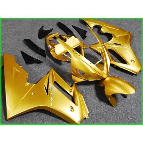 Motorcycle Fairing kit for Triumph Daytona 675 05 06 07 08 Daytona675 2005 2006 2007 2008 Golden ABS Fairings set+gifts DT22