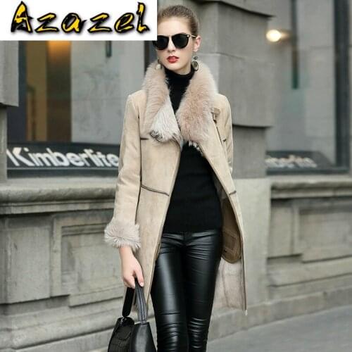 Double-faced Natural Real Fur Wool Female Jacket Autumn Winter Coat Women Clothes 2020 Korean Vintage Tops ZT4021