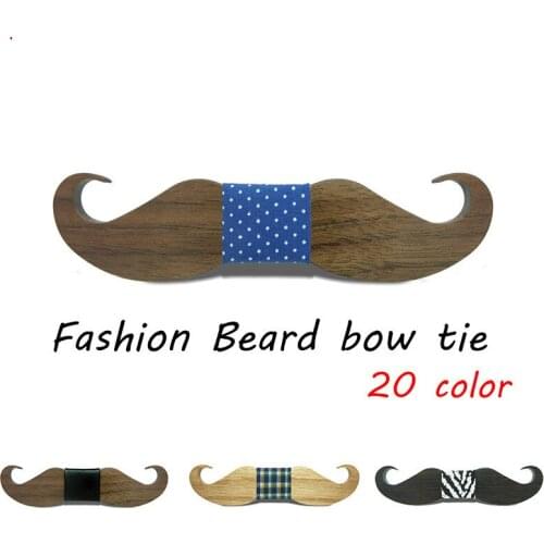Fashion Original Wood Elegant Gentleman Casual Bow Ties Handmade Butterfly Wedding Party Bow Ties Butterfly Wooden Unique Tie