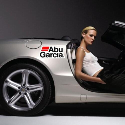5" Abu Garcia Quality Decal Decal Fishing Tackle Box Bait Fishing Boat Truck Trailer SUV Car Bumper Motorcycle Helmet Decal