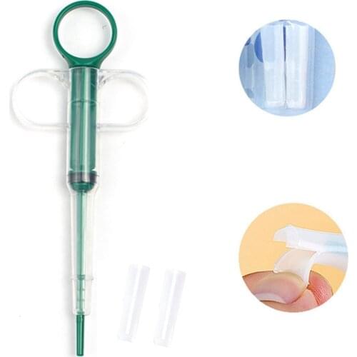 Practical Dog Cat Medicine Water Syringe Tablet Pill Gun Piller Push Dispenser Medicine Syringe Useful Pet Feed Tool Pet Product