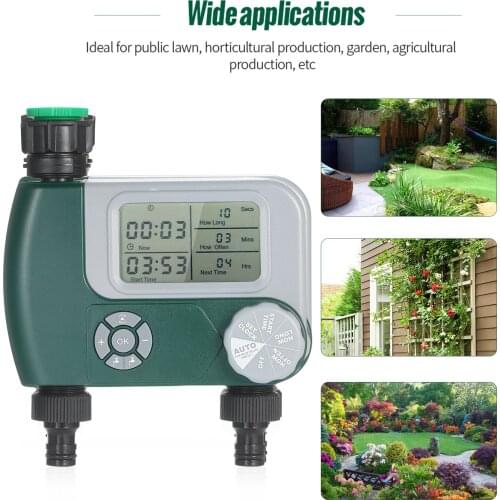 Programmable Digital Hose Faucet Timer Outdoor Battery Operated Automatic Watering Sprinkler System Irrigation Controller