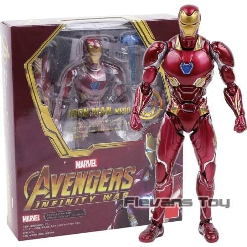 Avengers Infinity War Iron Man MK50 Mark XLX SHF PVC Action Figure Collectible Model Toy