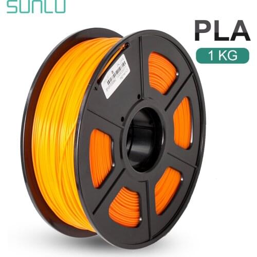 SUNLU 3d printer filament PLA/PLA PLUS 1kg 1.75mm 1KG/2.2lb Spool DIY best gift printing by harmless material