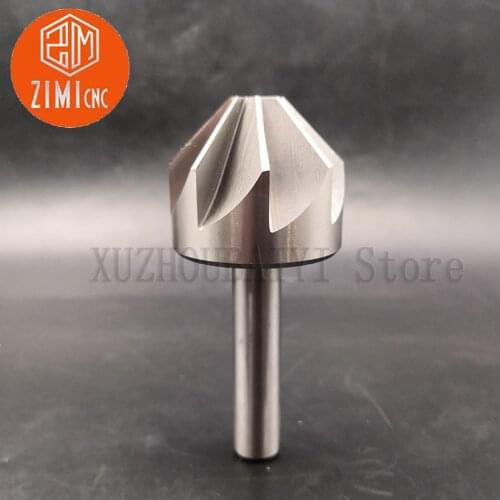 16*90 degree straight shank countersink high-speed steel multi-blade chamfering drill metal chamfering device