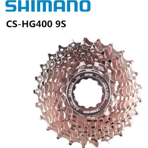 Shimano HG400 CS-HG400-9 9s Cassette 11-25T 11-32T 11-34t 11-36t MTB 9 Speed Bicycle Freewheel