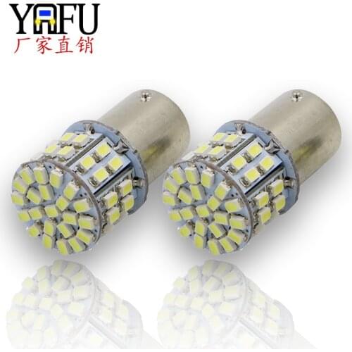 1156 1206 50smd LED Lamp 1156 Turn Signal 1157 Brake Highlight Chip 12V Bulb Factory Led Lights for Car Led Car Light