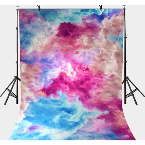 150x220cm Colorful Cloud Illustration Backdrop Abstractism Colorful Cloud Illustration Photographic Background