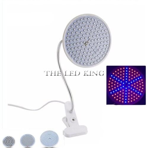 200 led grow light Hydroponic lighting Clip Grow Light Lamp red blue UV IR Lights clip hydroponics indoor garden greenhouse