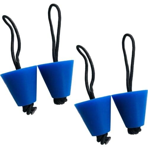 4pcs Universal Kayak Scupper Plug Kit Canoe Drain Holes Stopper