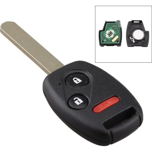 433Mhz 3 Buttons Keyless Entry Remote Key Fob Clicker with 46 Chip CWTWB1U545 fit for Honda 2005 2006 2007 2008 Pilot