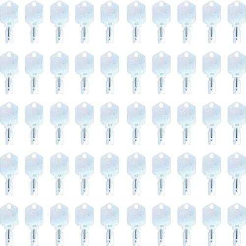 50pc Key For Mustang 166 Excavator Key, Excavator Grader Dozer Mustang Parts FREE POSATGE