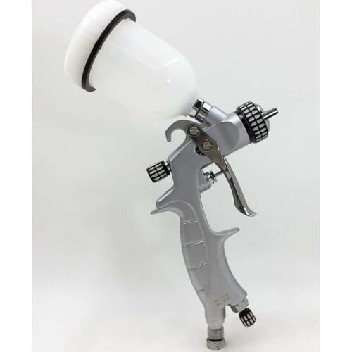Free shipping Mini Repair spray gun Gravity feed noz 1.0 mm for Painting coating spray gun w/t 100ml cup
