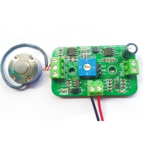 CM01 contact type PVDF sensor electronic stethoscope pulse heartbeat built-in amplifier circuit