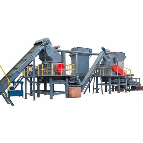 Waste Tire Rubber Recycling Tire Scrap Rubber Making Machine Tire Recycle Plant Tire Primary Shredder Tire Rubber Granulator