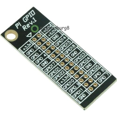 GPIO Ref Double side Board Compatible Raspberry Pi Type 3 / B+ / 2 Model B