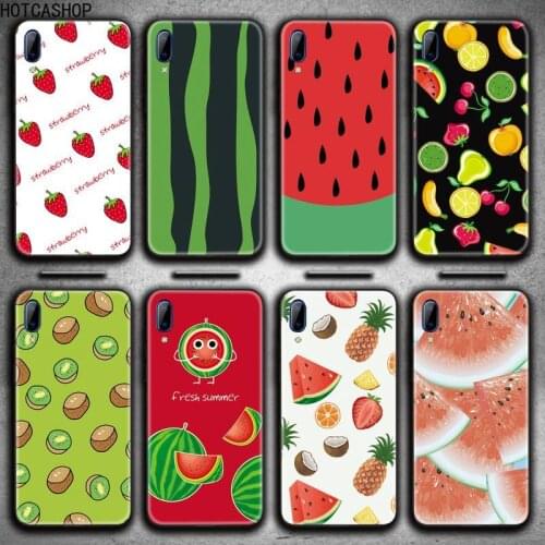 Fruit watermelon avocado strawberry Phone Case For Vivo Y91c Y17 Y51 Y67 Y55 Y7s Y81S Y19 V17 vivos5