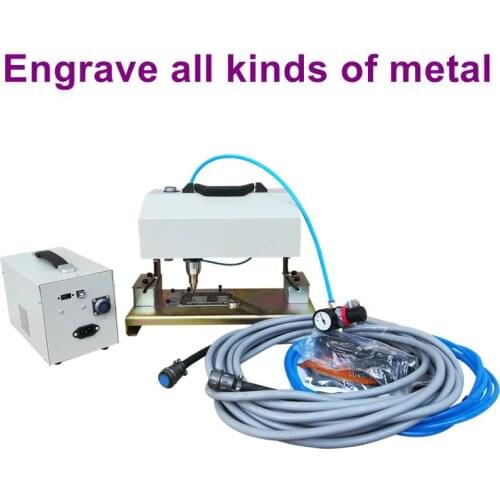 Metal nameplate engraving machine vin number Portable Dot Peen Marking Machine steel needle engraver Price 18090