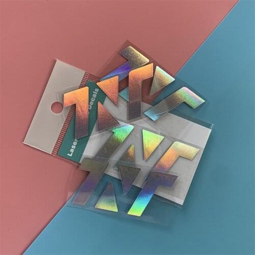 KPOP Teens in Times Laser Reflective TNT LOGO Stickers Mobile Phone Computer Cup Suitcase Notebook Stickers For Fans Gifts G90