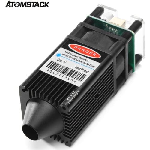 ATOMSTACK 30W 450nm Laser Module Eye Protection Upgraded Fixed-focus Laser Head Compatible with ATOMSTACK CNC Laser