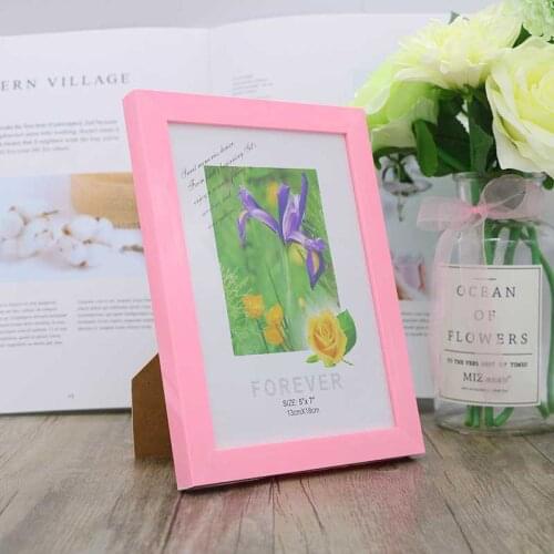 Color photo frame set-up picture Frame Combination Modern Minimalist Small Photo Frame Cute Creative Personality European Retro