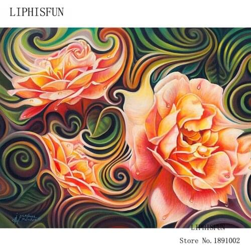 Full Square Drill 5D DIY Diamond Painting Peony Flower Diamond Embroidery Cross Stitch Rhinestone Decoration