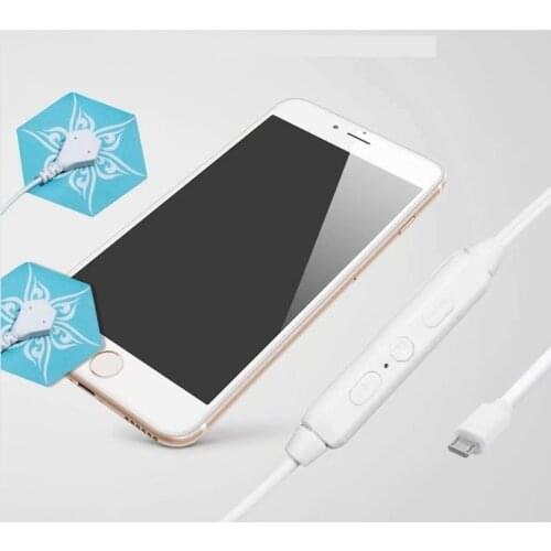 Portable Mini Pulse Mobile Phone Control Body Massager Body Electrode Massage EMS Muscle Stimulator Therapy Meridian Carry-on