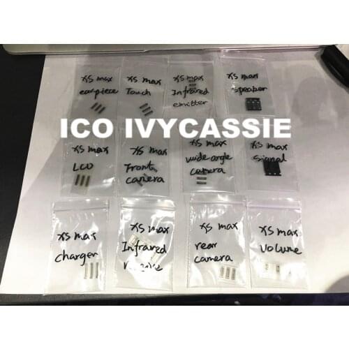 For iPhone XS Max FPC Connector LCD/Touch/Charger/Rear Camera/Front Cam/Volume/Earpiece/Signal Antenna/Battery/Power On/Speaker