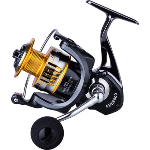 Kmucutie Fishing Reel Spinning Reel Ultralight Weight Super Smooth for Saltwater and Freshwater