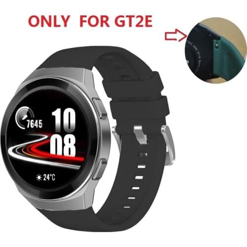 Silicon Wrist gt Strap For huawei gt2 e gt2e 46 Smart Watch Band Straps For huawei gt 2e 46mm bracelet accessories Correa
