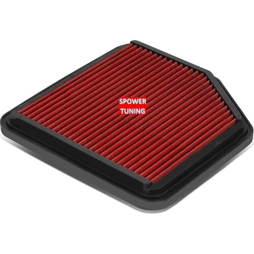 Auto Super Power Air Intake High Flow Air Filter for 2004-2015 Toyota/Lexus Rav4, Reiz Crown Roy 242x236x25.5mm Washable Filter