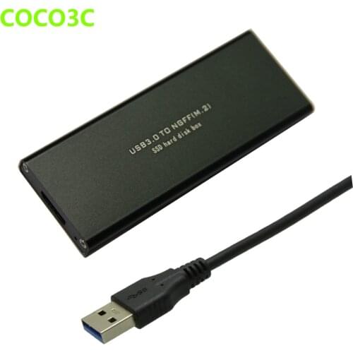 USB 3.0 to M.2 SSD Enclosure USB3.0 to NGFF Hard Disk adapter M2 SSD External HDD Mobile Box