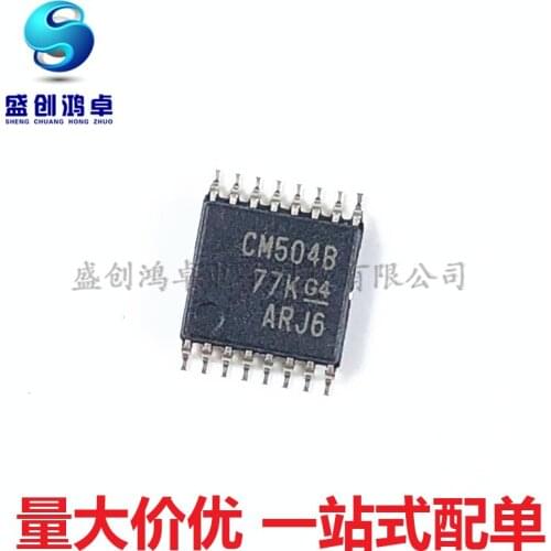 100% New&original CD4504BPWR CD4504BPW CD4504 CM504B CM5048 TSSOP-16 In Stock (5pcs/lot)