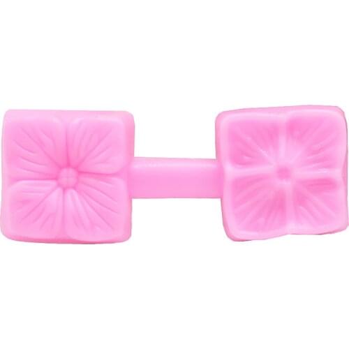1 pcs Flower Shaped Press Mold moule silicone Cake Decoration Fondant Silicone Mould JH004