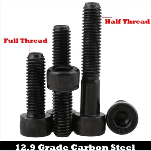 2019 Promotion Limited Parafusos M18 12.9 Grade Carbon Steel Half Thread Cap Cup Allen Head Bolt Hex Hexagon Socket Screw