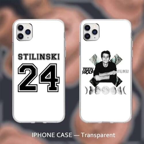 Teen Wolf Stilinski 24 Phone Case Transparent for iPhone 6 7 8 11 12 s mini pro X XS XR MAX Plus cover funda shell
