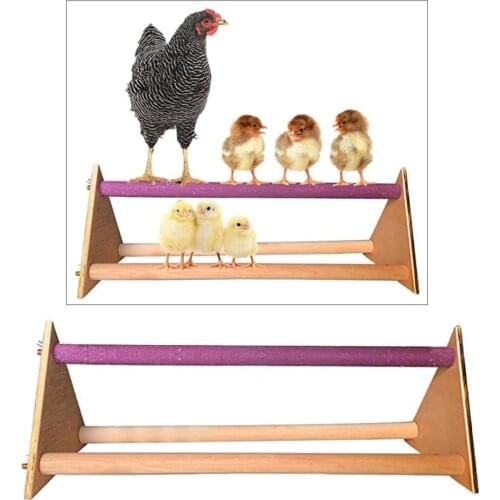 Chick Stand Trainning Perch Toy Chicken Swing Chicken Toy for Hens Large Birds