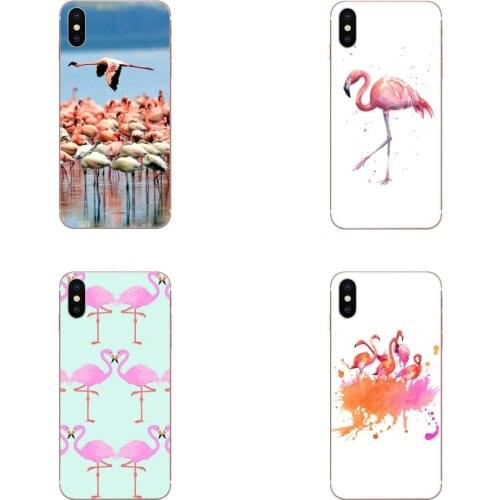 For Huawei Honor 10 10i 20 20i 8S lite Y9 Prime Y7 2019 Y5 2018 p40 lite pro TPU New Style Friendship Flamingo On Mint Lake