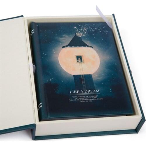 \"Like a Dream\" Diary with Lock Notebook Cute Functional Planner Lock Book Dairy B95C
