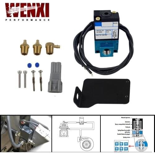 Electronic Turbo Boost Control Solenoid Valve For 08+ Subaru WRX Legacy Forester WX-ECU03