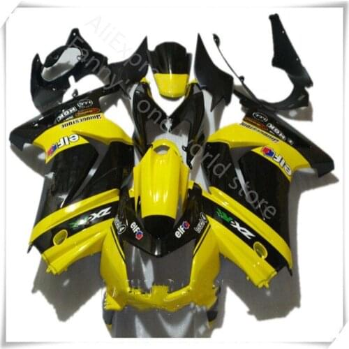 Yellow black ZX 250R 2008-2014 Fairing kit for Kawasaki Ninja ZX250R 08 09-14 ZX250R 2010-2011-2012-2013-2014 Fairing