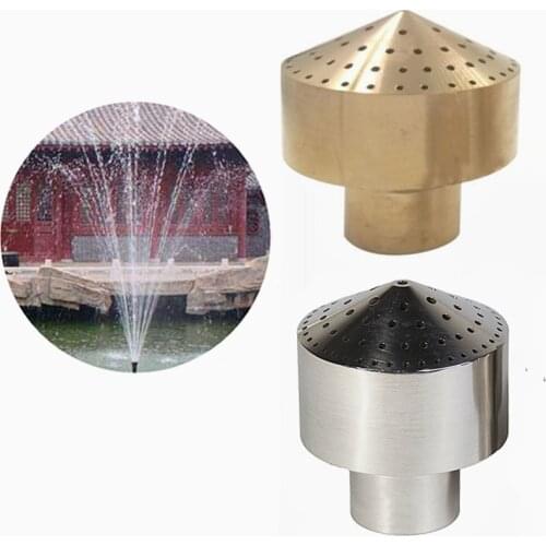 1/2" DN15 3/4" DN20 Brass Fireworks Fountain Nozzle Sprinkler Spray Head Pond Pool Fountain