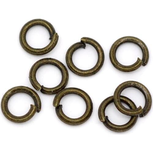 DoreenBeads 1500 Bronze Tone Open Jump Rings 4mm Dia. Findings (B10368), yiwu