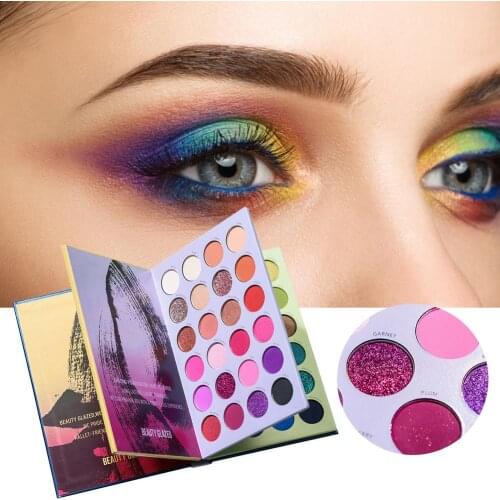 72 Color Book Eyeshadow Palette Matte Pearlescent Eye Makeup Perfect Gift For Girls Ladies Women Birthdays Christmas