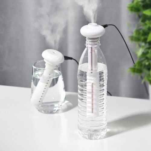 ELOOLE USB Portable Air Humidifier Donut Bottle Aroma Diffuser Mist Maker For Home Office Appliance Detachable Humidificador