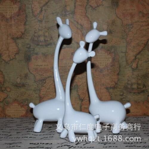 Factory direct resin ornaments three deer family of three crafts ornaments home decorations