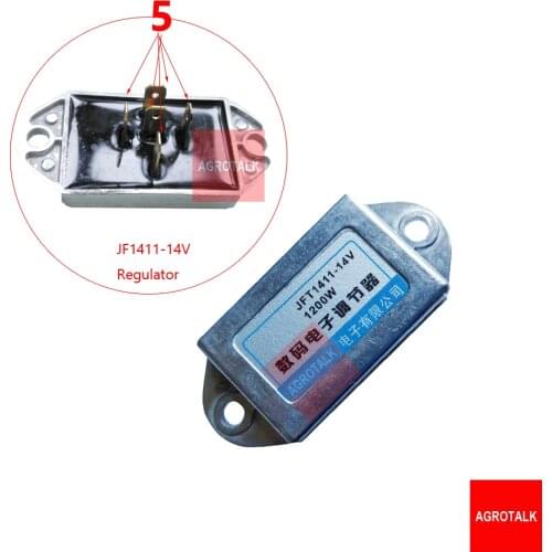 Regulator JFT1411 - 14V for Jinma JM254 - JM284 / JM303 / JM354 as picture showed (new model , has 5 inserts)