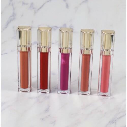 Luxury Tube Matte Lipstick Nude Lipgloss Choose Colors High Pigmented Long Lasting Waterproof Glossy Custom Label Factory Vendor